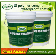 Revestimiento de impermeabilización modificado para requisitos particulares mejor venta del cemento del polímero del depósito (js)